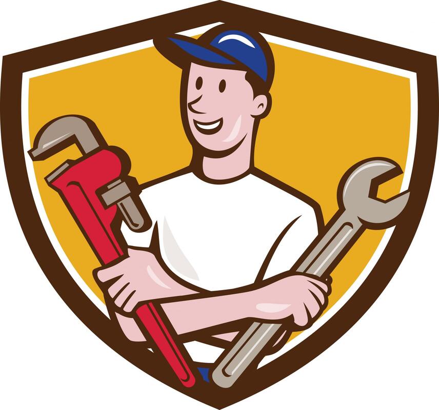 appliance services repairman logo